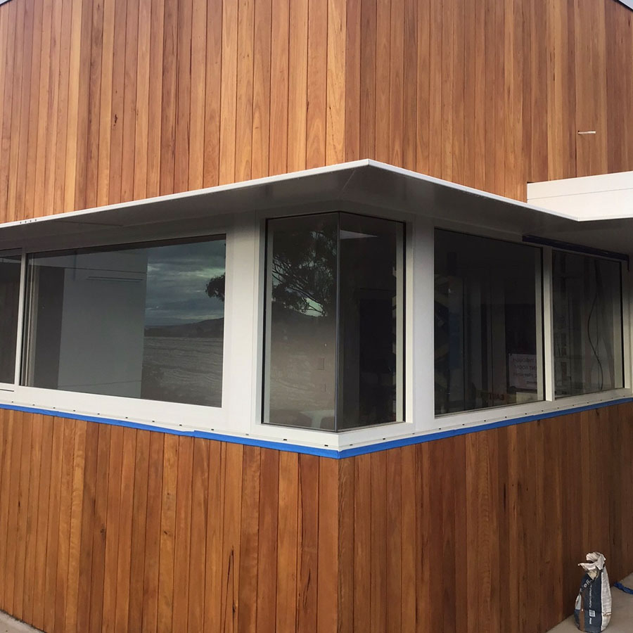 Exterior cladding for new build